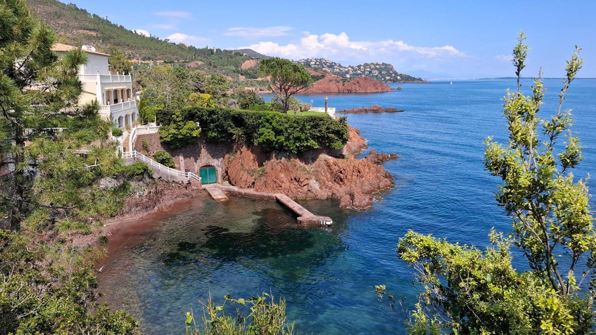 Rochemarine Panoramic Apartment Theoule-sur-Mer Bagian luar foto