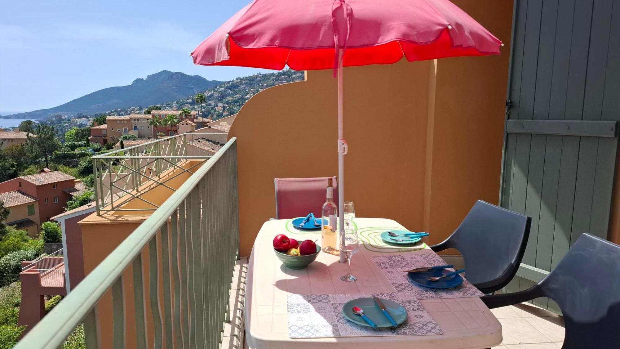 Rochemarine Panoramic Apartment Theoule-sur-Mer Bagian luar foto